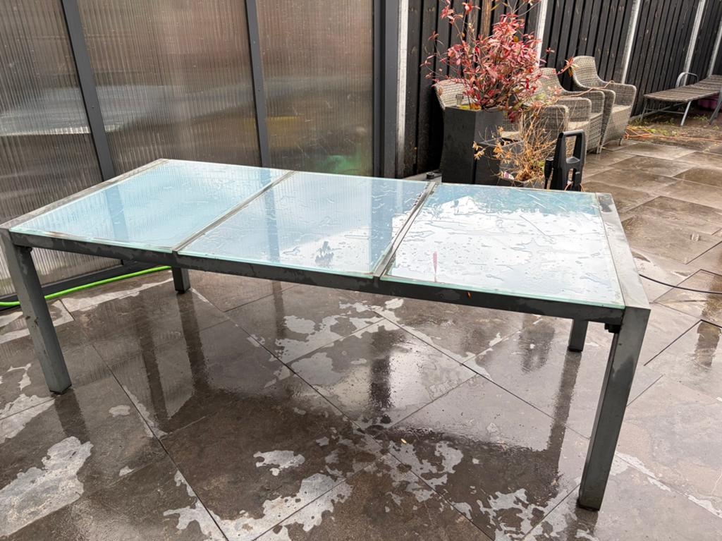 Tuintafel Gratis, Ophalen, Gebruikt, Rechthoekig, Aluminium