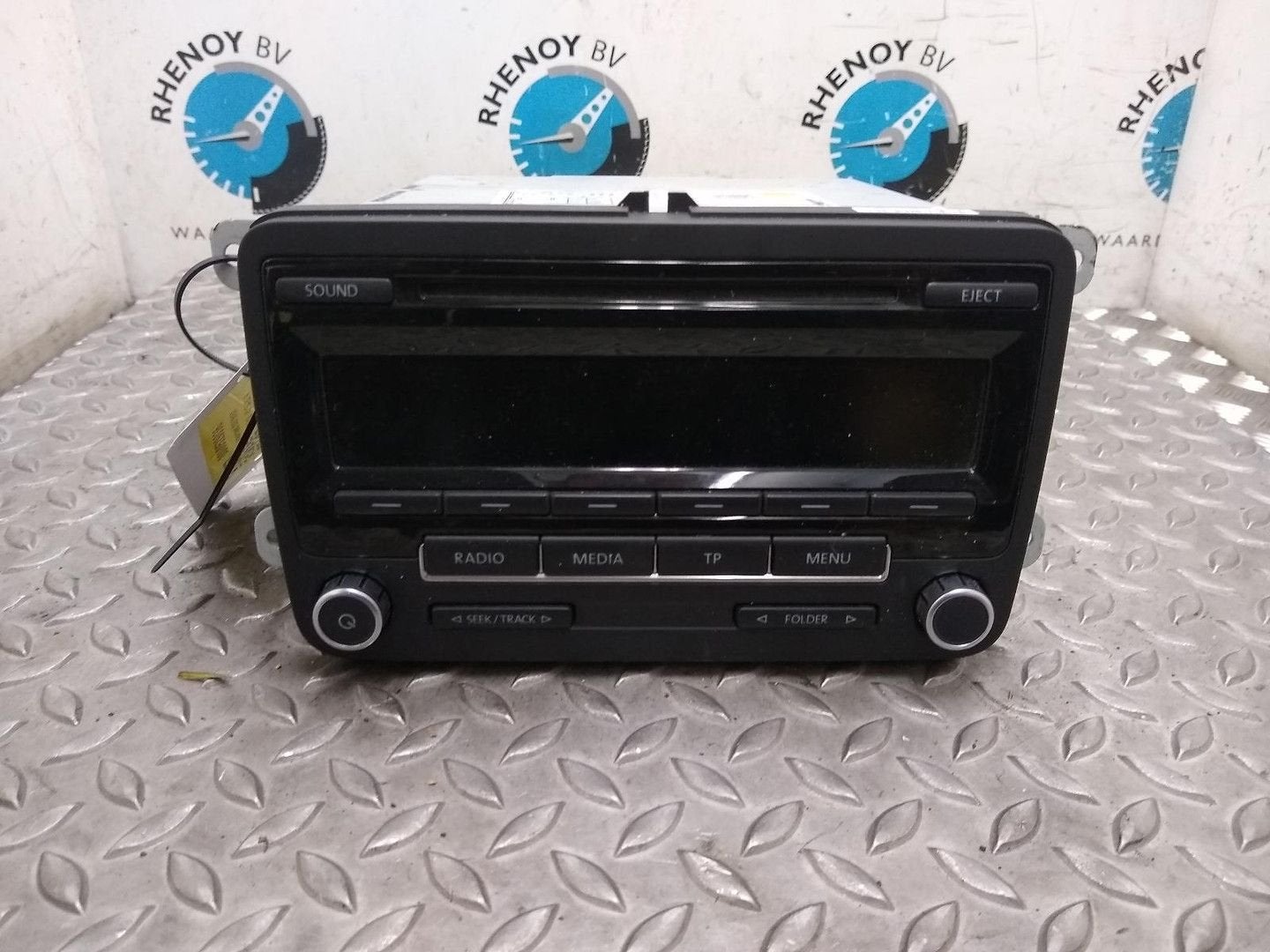 VOLKSWAGEN POLO 1.2 TSI COMFORTLINE  RADIO 5M0035186J 2012, Ophalen of Verzenden, Gebruikt, Stiba lid