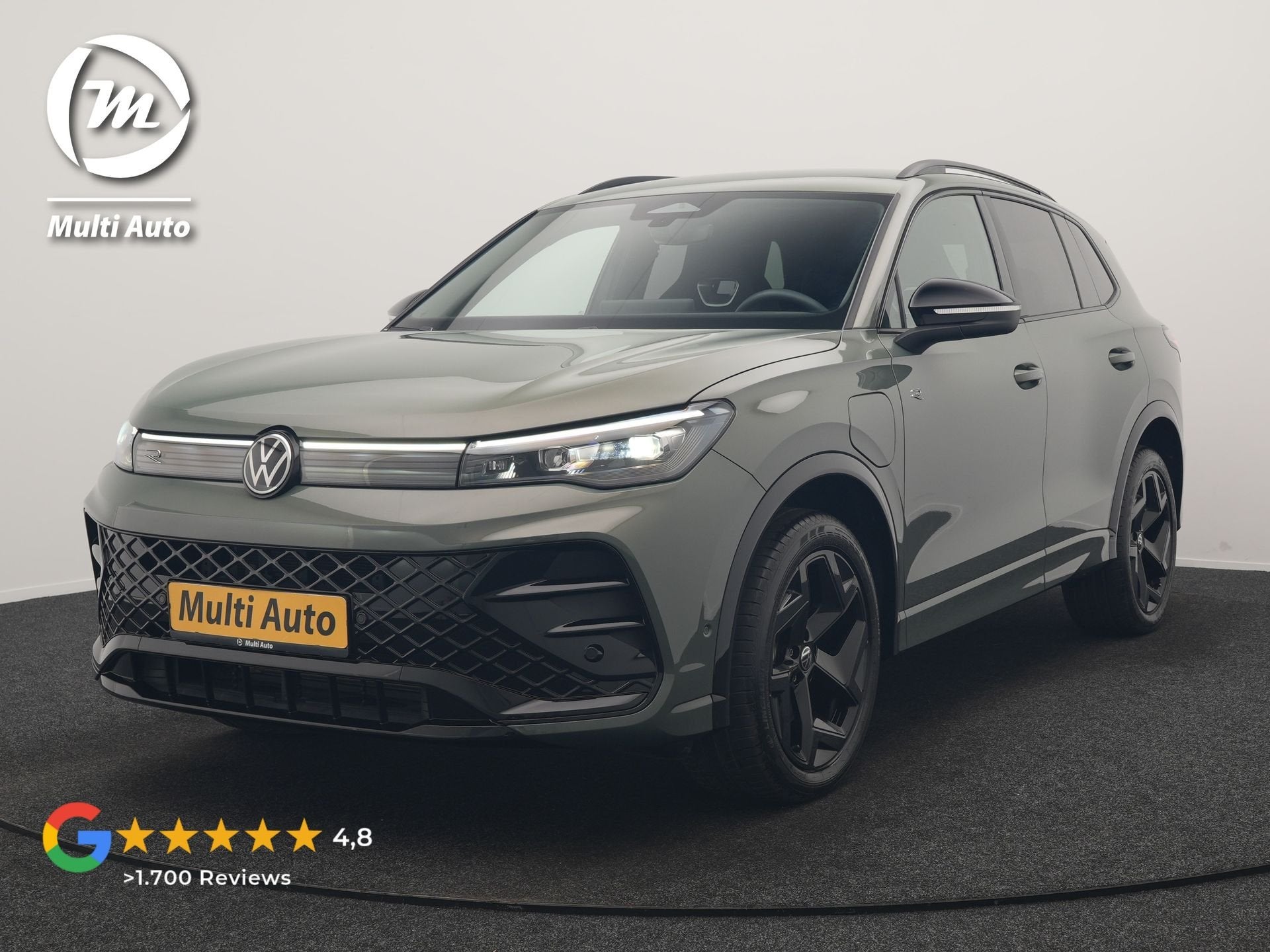 Volkswagen Tiguan 1.5 eHybrid R-Line Edition PHEV 204pk Deal, Zwart, Plug-in hybride, Bedrijf, Automatische klimaatregeling