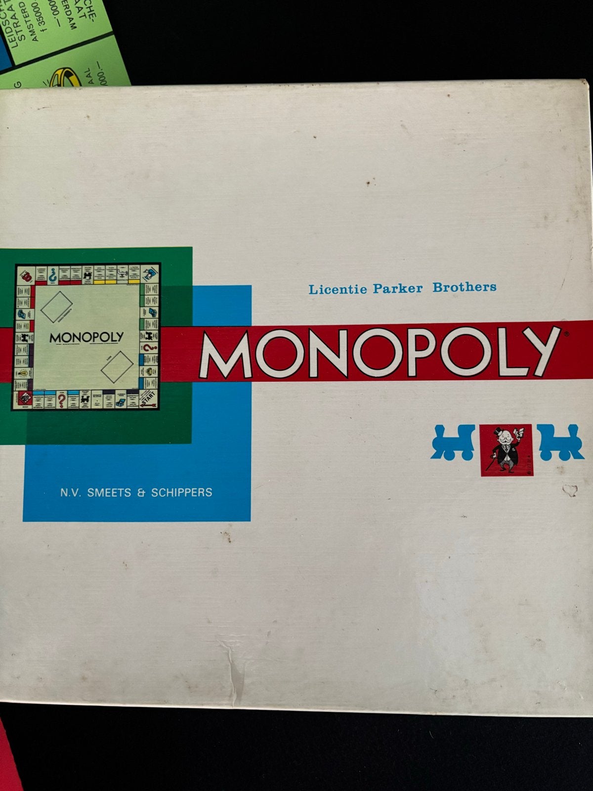 Monopoly Bordspel - Parker Brothers (Jaren '60), Ophalen of Verzenden, Gebruikt