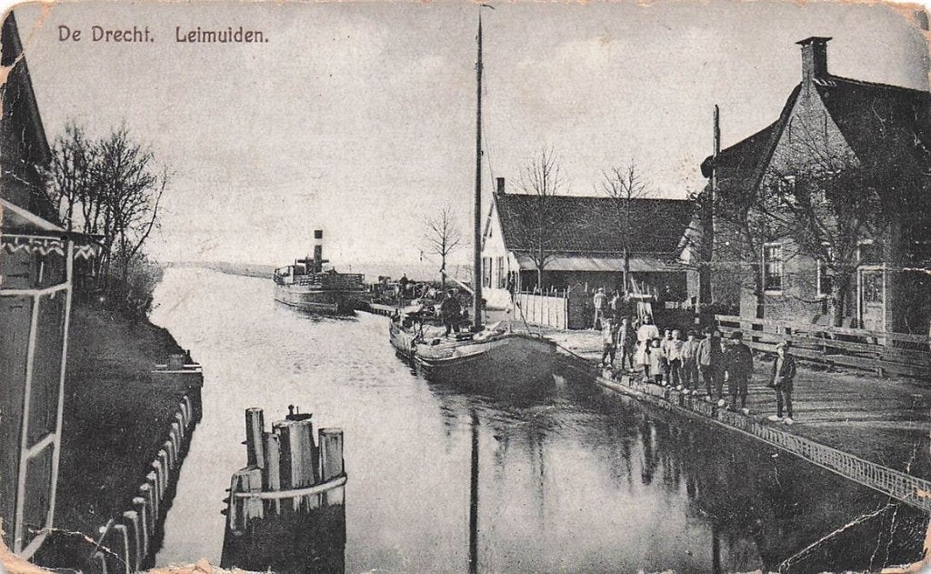 703-335-041 De Drecht Leimuiden, Verzenden, Voor 1920, Zuid-Holland