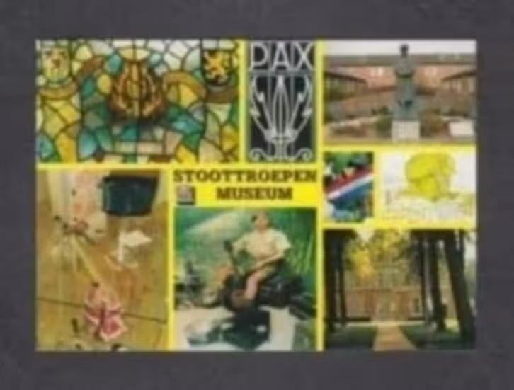 Assen Kazerne Stoottroepen Museum Militair Interieur., Verzamelen, Ophalen of Verzenden, 1980 tot heden, Ongelopen, Drenthe