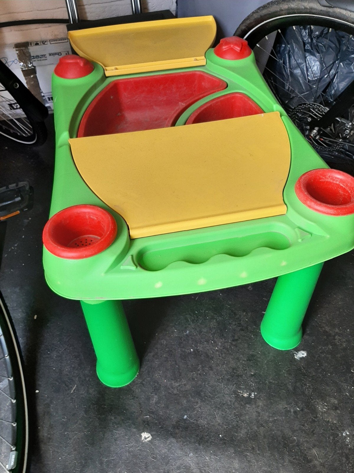 zand water tafel van keter  gratis, Kinderen en Baby's, Ophalen, Gebruikt