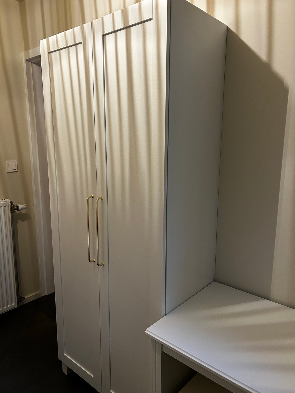 Ikea Platsa kledingkast met hangruimte en lade, Ophalen, 50 tot 100 cm, Zo goed als nieuw, Met lade(s)