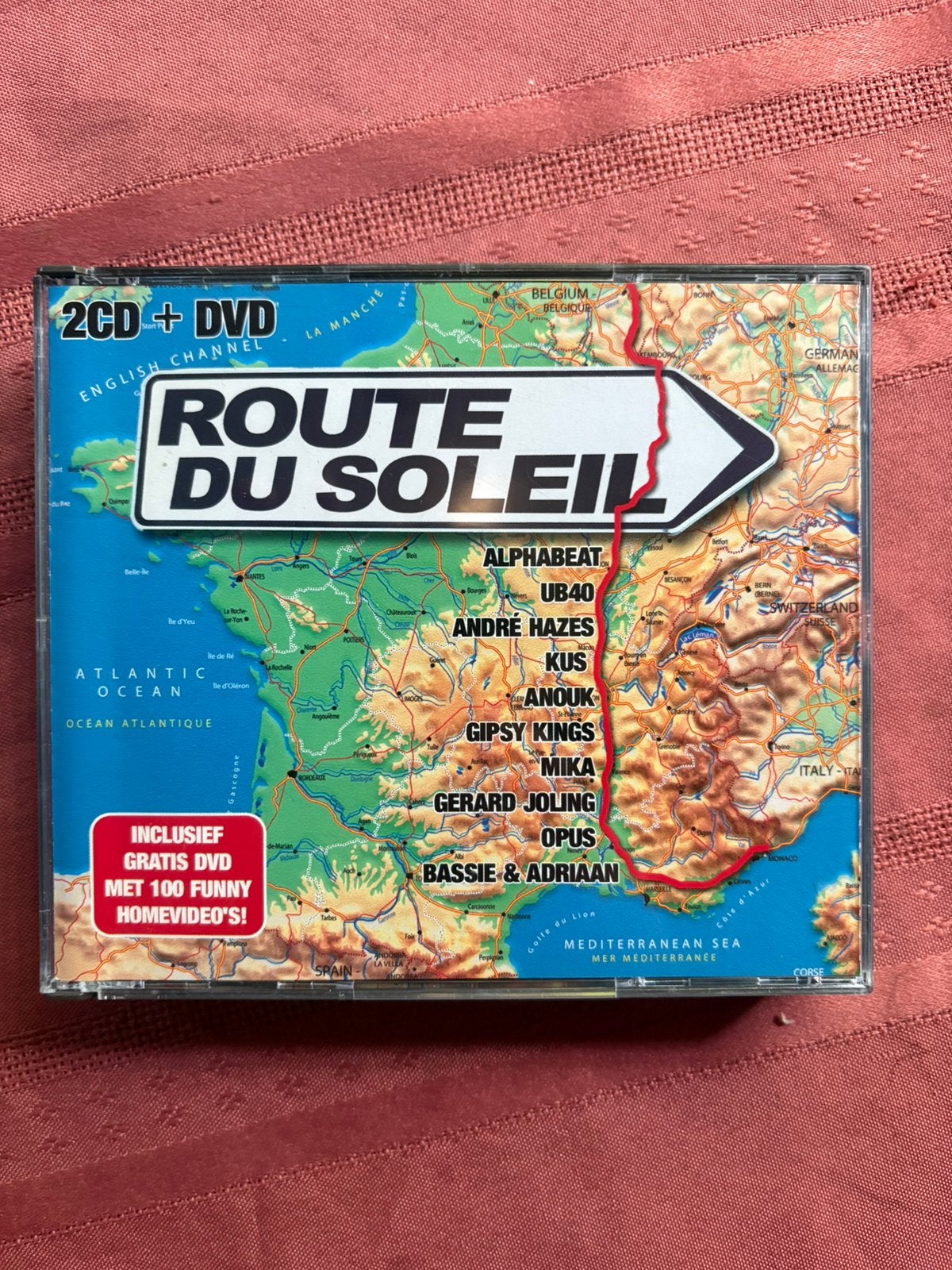 Route De Soleil 2cd+dvd-box, Verzenden, Gebruikt, Pop, Verzamelalbum