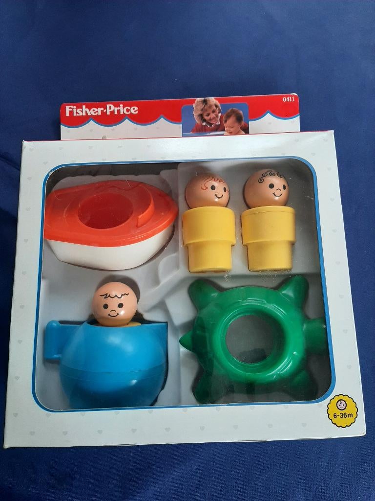 Fisher Price badspeelset    De drijvende familie, Ophalen of Verzenden, Zo goed als nieuw, Speelset