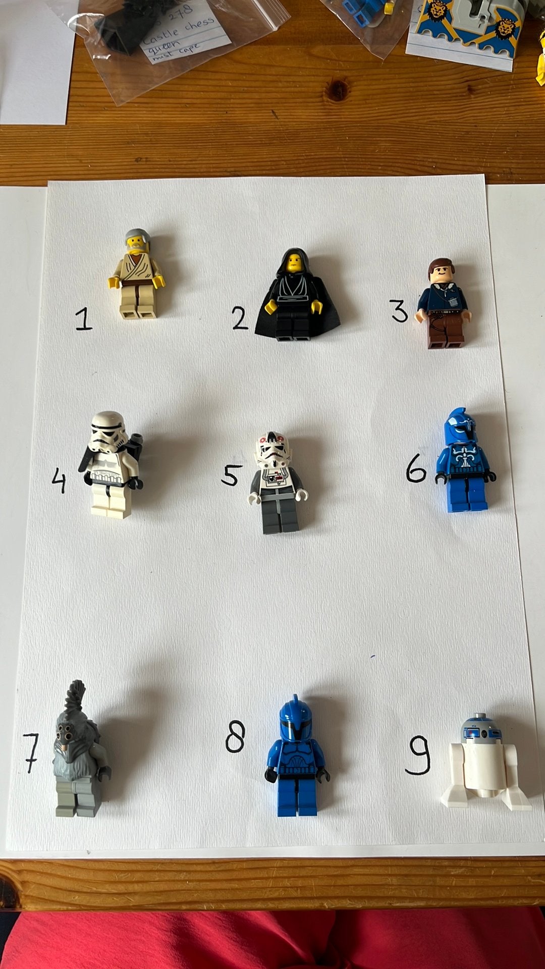LEGO StarWars minifiguren 1050, Gebruikt, Star Wars, Lego, Ophalen of Verzenden
