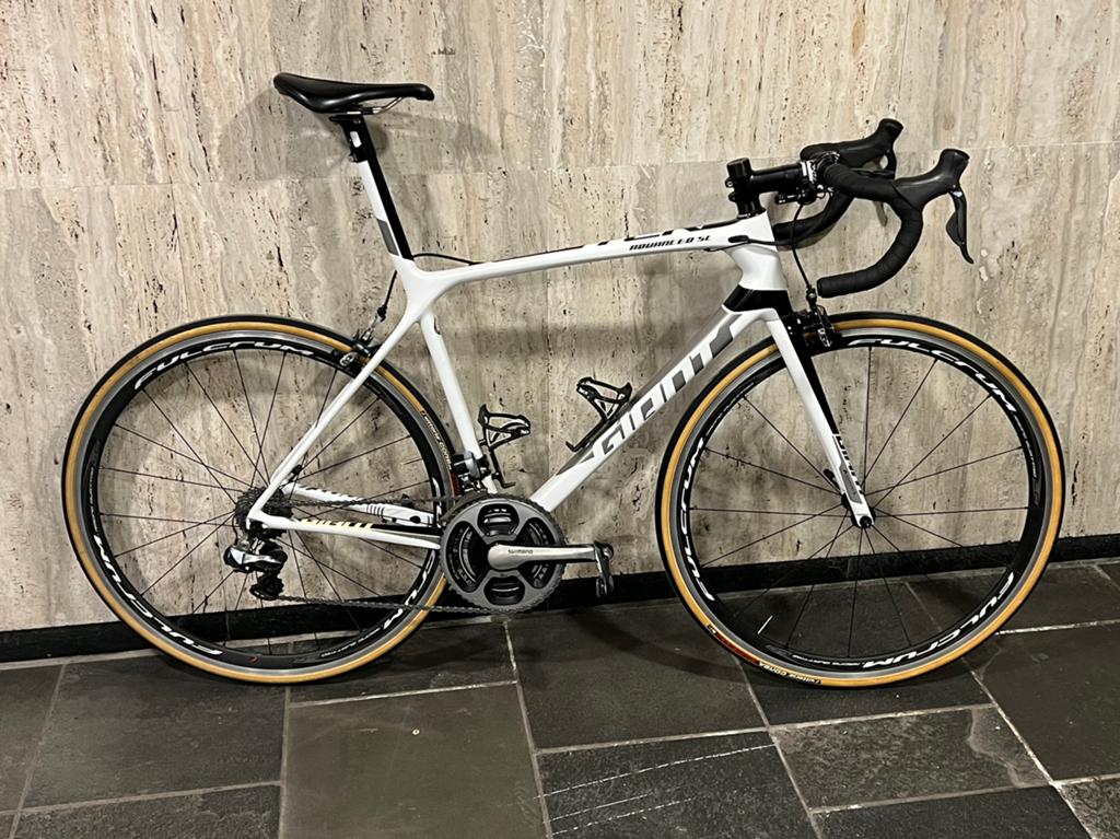 Giant TCR Avanced SLII | Dura-Ace DI2 | SRM power | Maat M/L, Fietsen en Brommers, Fietsen | Racefietsen, Ophalen, Carbon, Giant