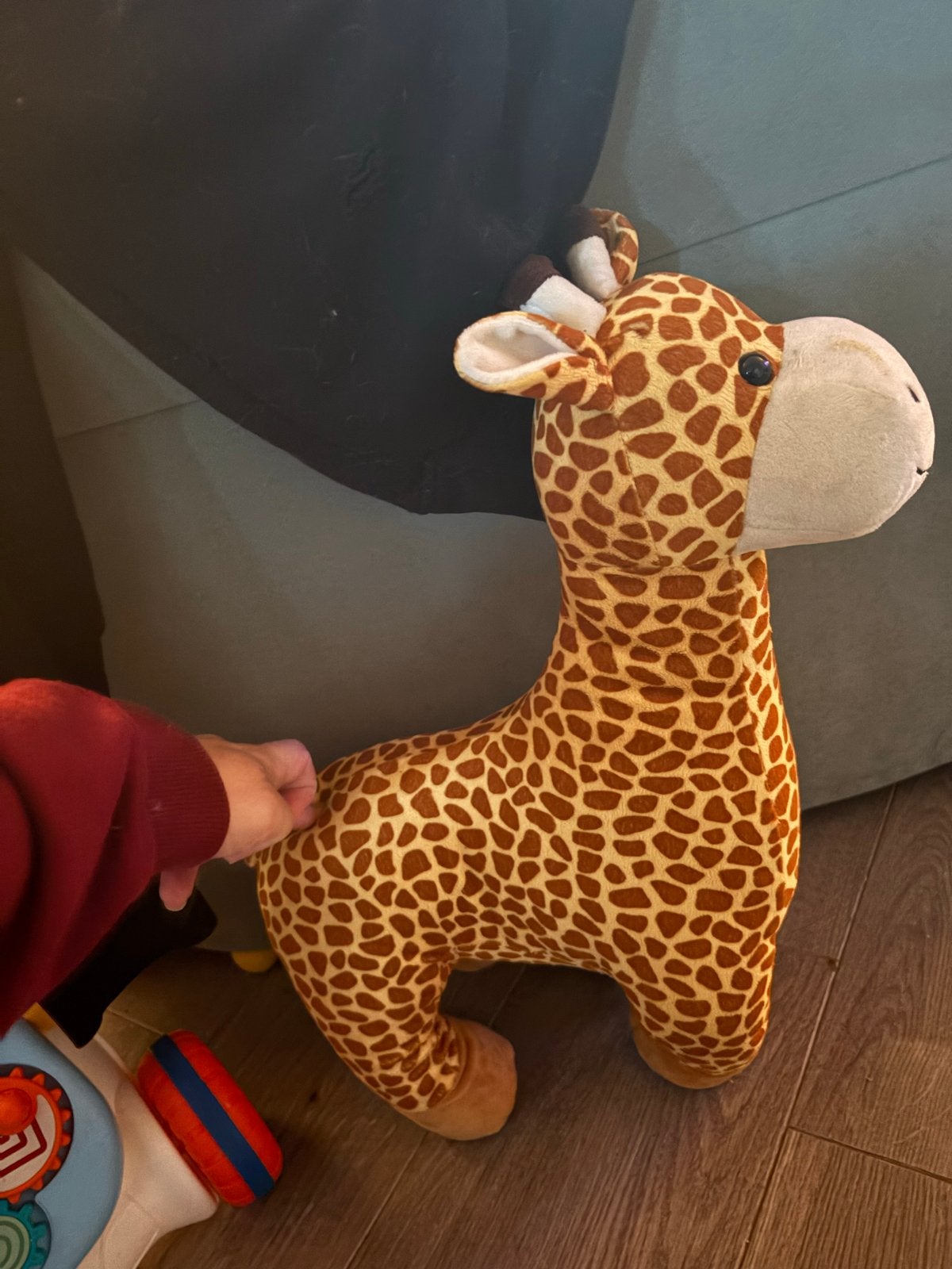 Leuke giraffe knuffel - Zo goed als nieuw, Giraf, Ophalen of Verzenden, Zo goed als nieuw, Middelgroot (20 tot 80 cm)
