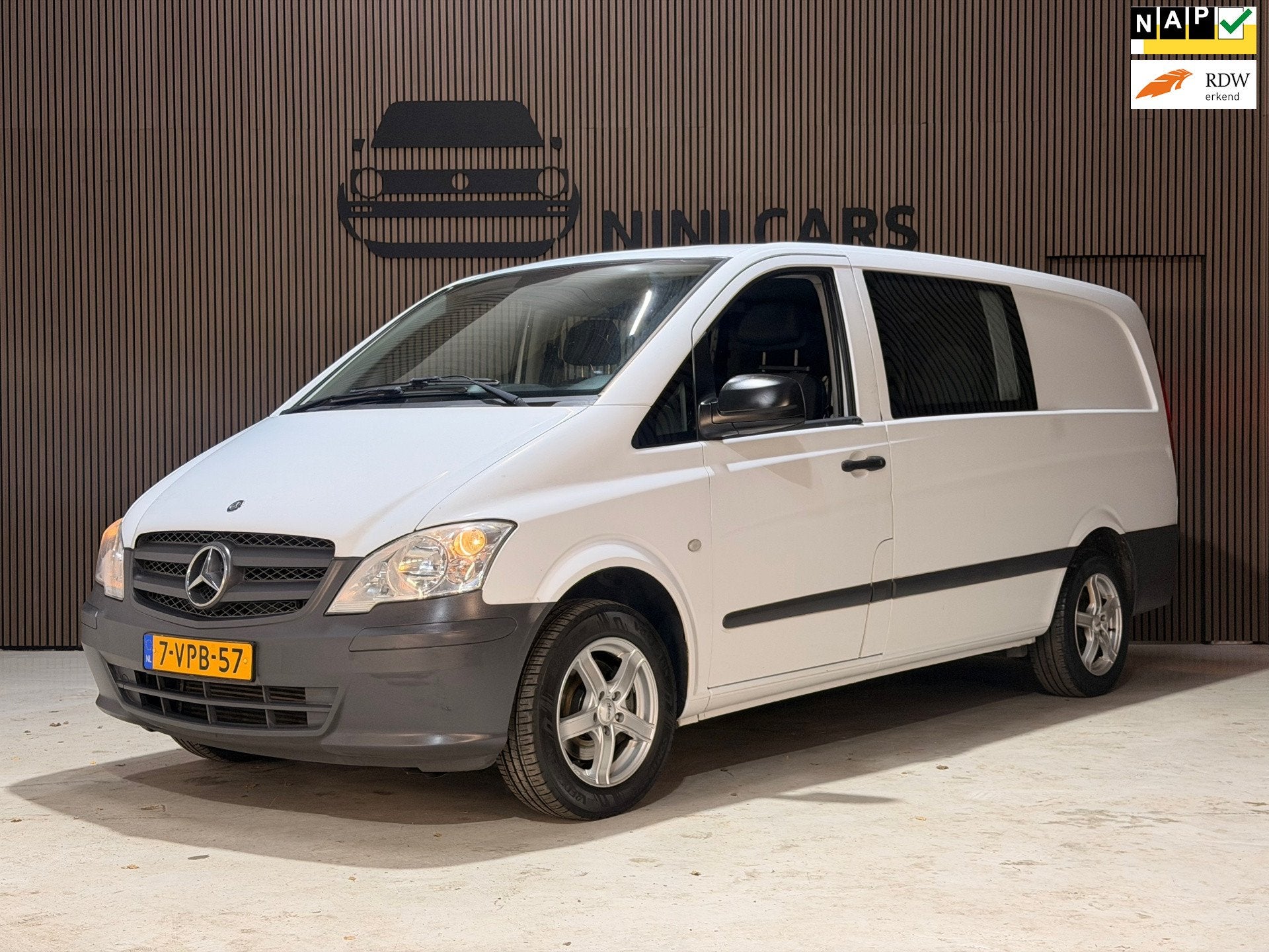 Mercedes-Benz Vito 110 CDI 320 Functional Lang Invalide voer, Auto's, 13 km/l, Euro 5, Achterwielaandrijving, Gebruikt