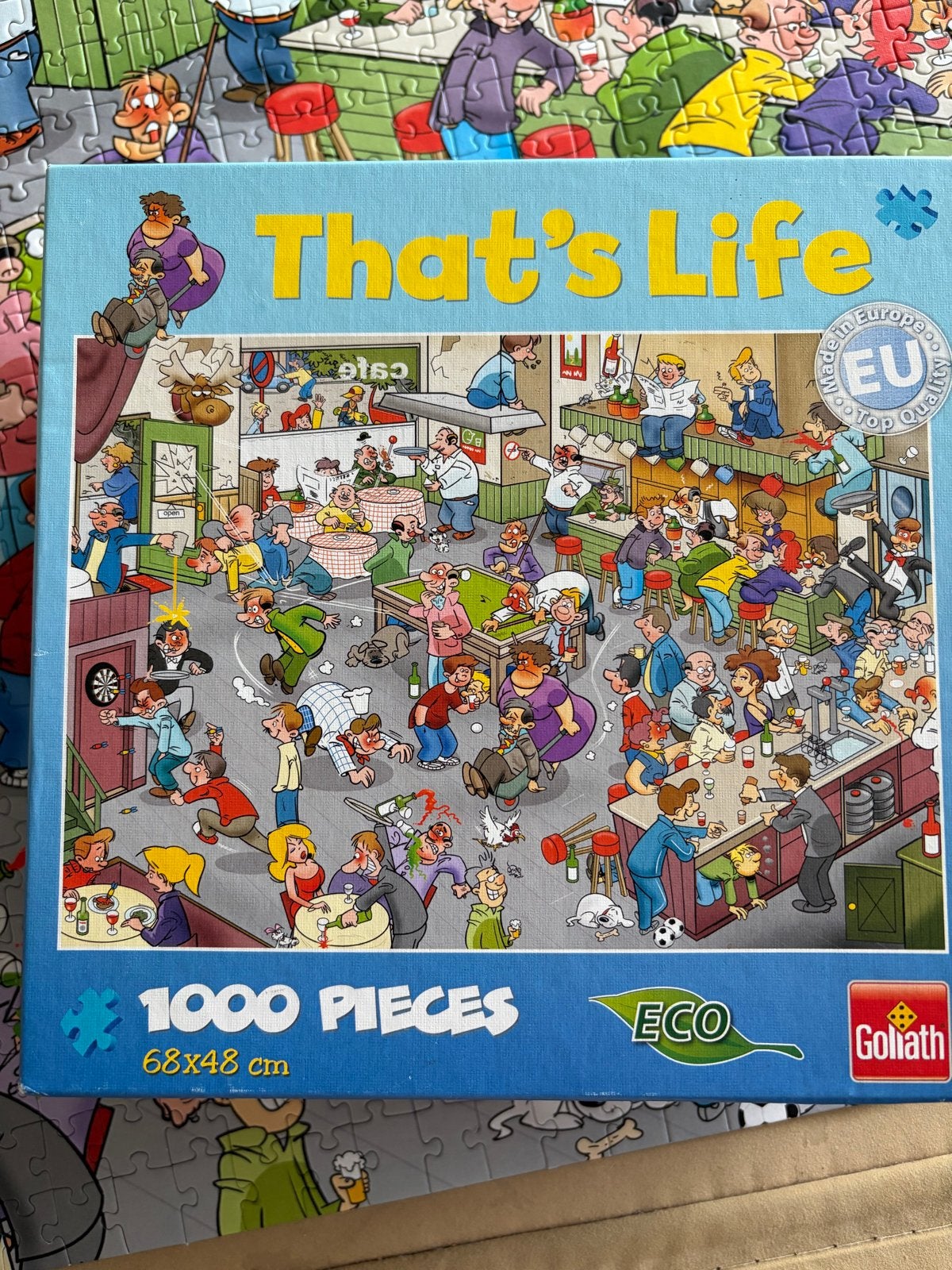 Legpuzzel That's Life 1000 stukjes - Compleet, Ophalen, 500 t/m 1500 stukjes, Zo goed als nieuw, Legpuzzel