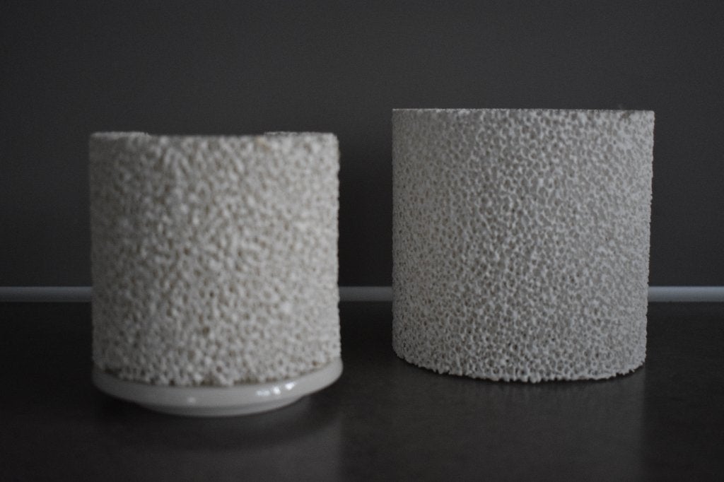 Iittala Fire waxinelichthouder wit en houder, Overige materialen, Gebruikt, Wit, Ophalen of Verzenden