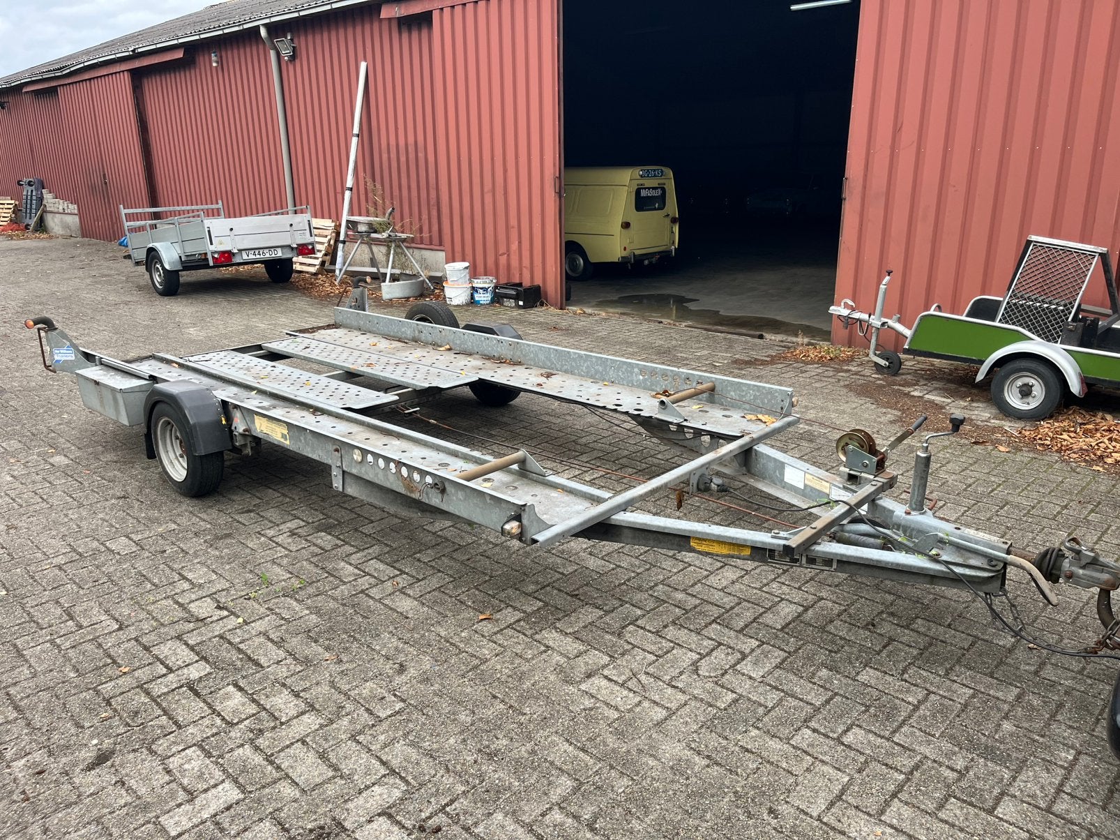 Aanhanger auto ambulance, Auto diversen, Ophalen of Verzenden, Zo goed als nieuw