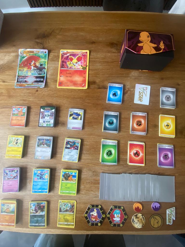 Grote set echte Pokemon kaarten, Ophalen of Verzenden, Zo goed als nieuw, Meerdere kaarten
