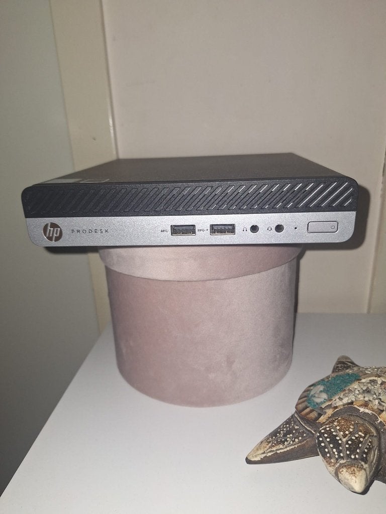 HP ProDesk 400 G4 Mini PC(i3-8100T, 8GB, 240GB SSD, W11), Gebruikt, 8 GB, SSD, Intel Core i3