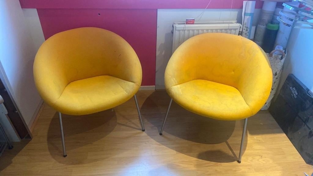 2x Walter Knoll 369 fauteuil, Huis en Inrichting, Fauteuils, Gebruikt, Stof, 50 tot 75 cm, 75 tot 100 cm, Ophalen