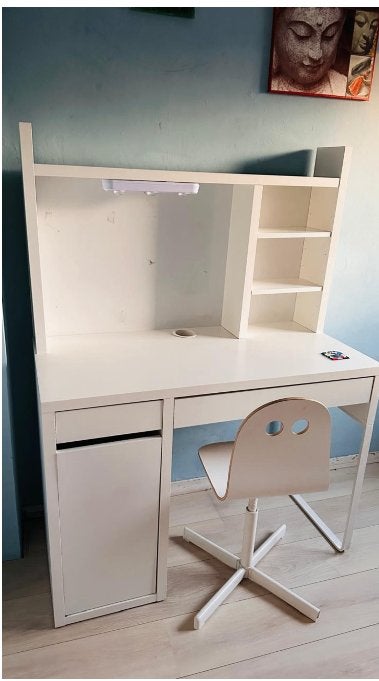 Ikea Kids Study table and chair, Ophalen, Zo goed als nieuw, Tafel(s) en Stoel(en)