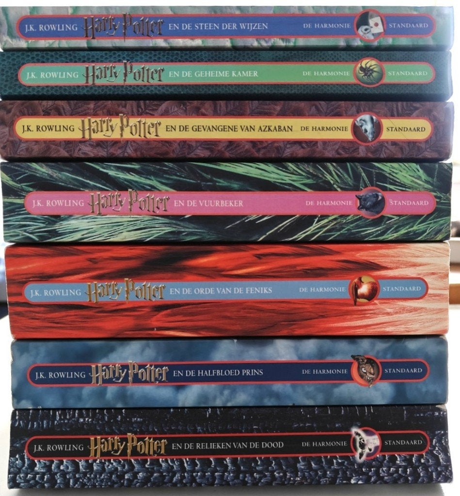 Complete serie Harry Potter: deel 1 t/m 7., Boeken, Ophalen of Verzenden, Gelezen