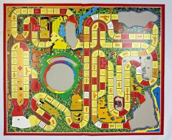 MB Levensweg Bordspel Vintage 1980s Spel compleet grote doos, Coolsingel 104, 3011 AG Rotterdam, Netherlands, MB Spellen, Verzenden