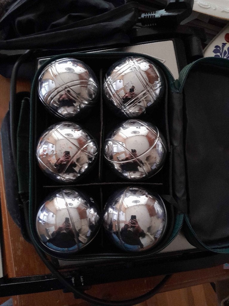 Jeu de boules 6 ballen, Ophalen, Gebruikt