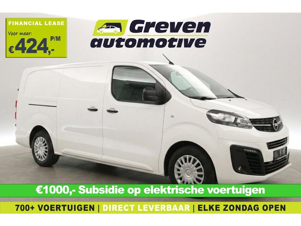 Opel Vivaro-e 75 kWh L3H1 | VERWACHT! | Snelladen | Airco |, Auto's, Bestelauto's, Automaat, Wit, Origineel Nederlands, Opel