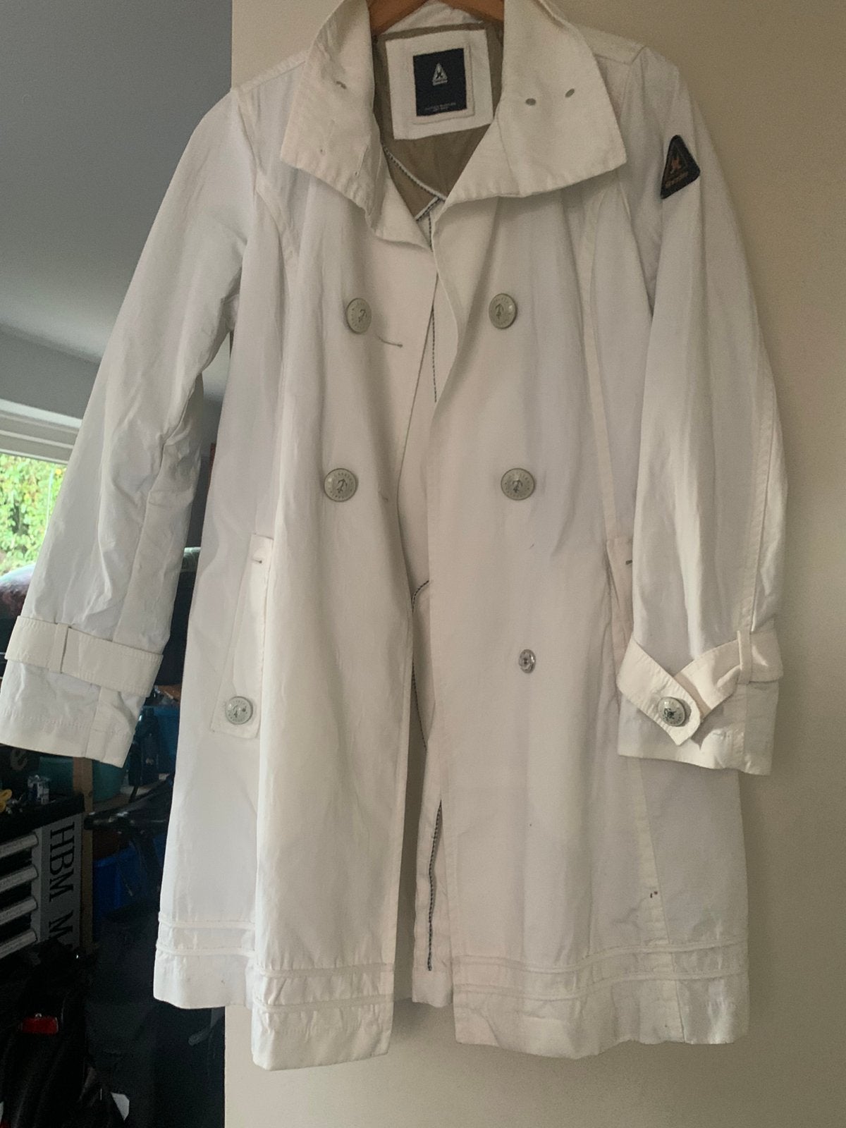 Jas Gaastra mt L, Kleding | Dames, Ophalen of Verzenden, Gedragen, Maat 42/44 (L), Wit