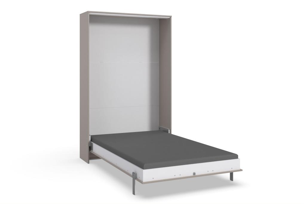 Juist opklapbed verticaal - 120x200 - Taupe, Niet ingevuld, Niet ingevuld, Niet ingevuld