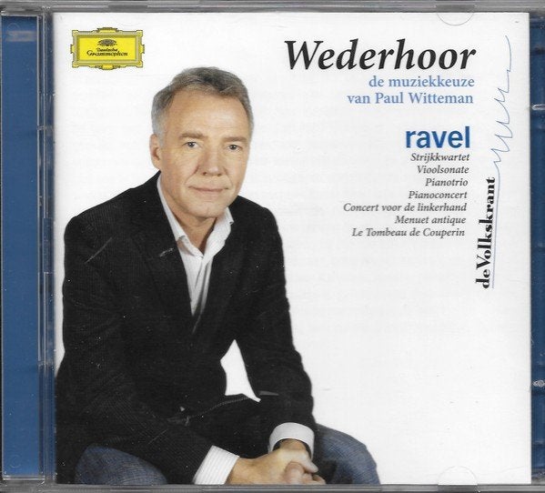 Wederhoor Ravel ( Paul Witteman) Dubbel CD, Cd's en Dvd's, Cd's | Klassiek, Ophalen of Verzenden, Modernisme tot heden, Gebruikt