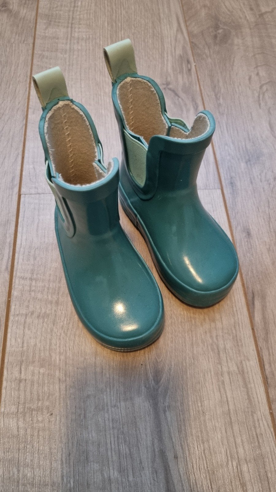 Leuke groene kinderlaarzen - Maat 21, Jongen of Meisje, Ophalen of Verzenden, Hema, Laarzen