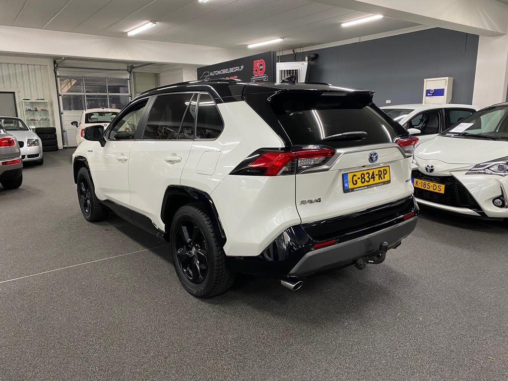 Toyota RAV4 2.5 Hybrid Bi-Tone/ Automaat/ Achteruitrijcamera, Gebruikt, 4 cilinders, 2487 cc, Wit