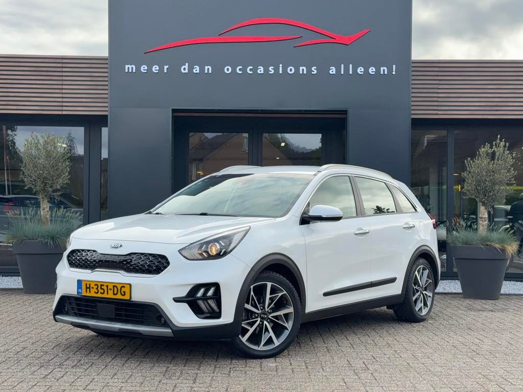 Kia Niro Niro 1.6 GDi Hybrid DynamicLine (bj 2020), Automaat, 12 maanden, Gebruikt, Wit