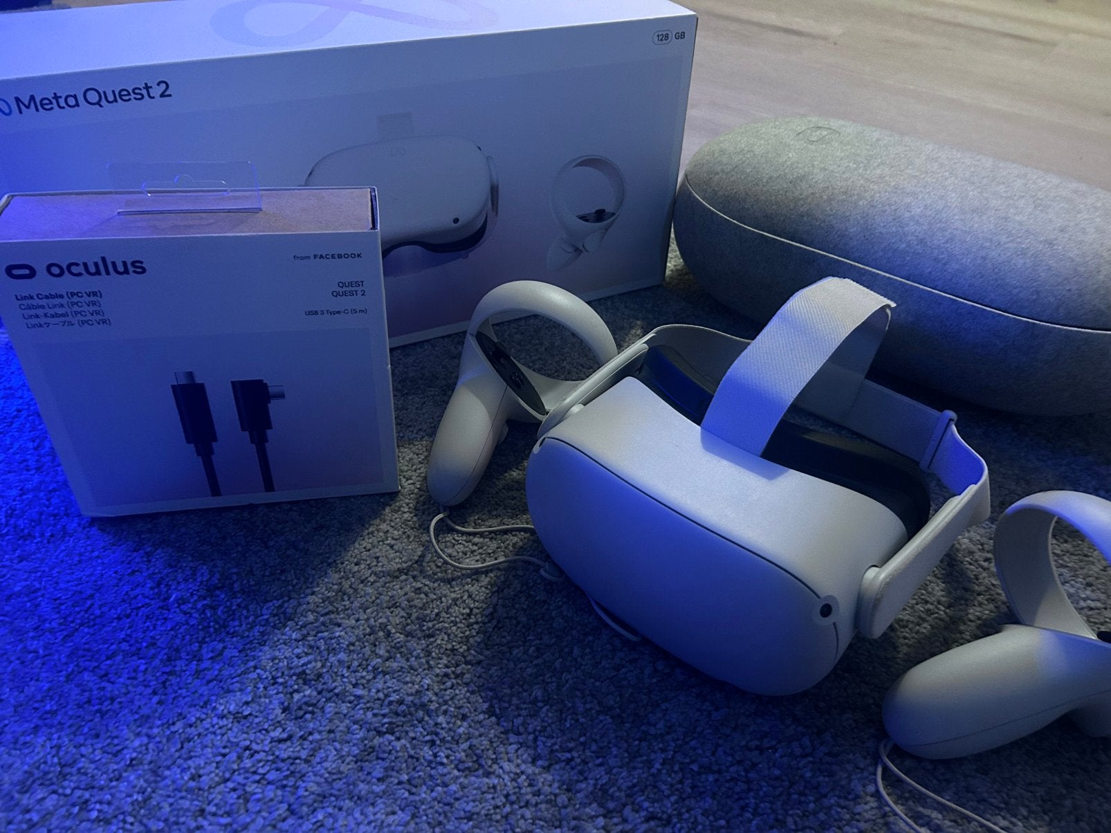 Meta quest 2 vr bril, Spelcomputers en Games, Virtual Reality, Ophalen of Verzenden, Refurbished, Overige platformen