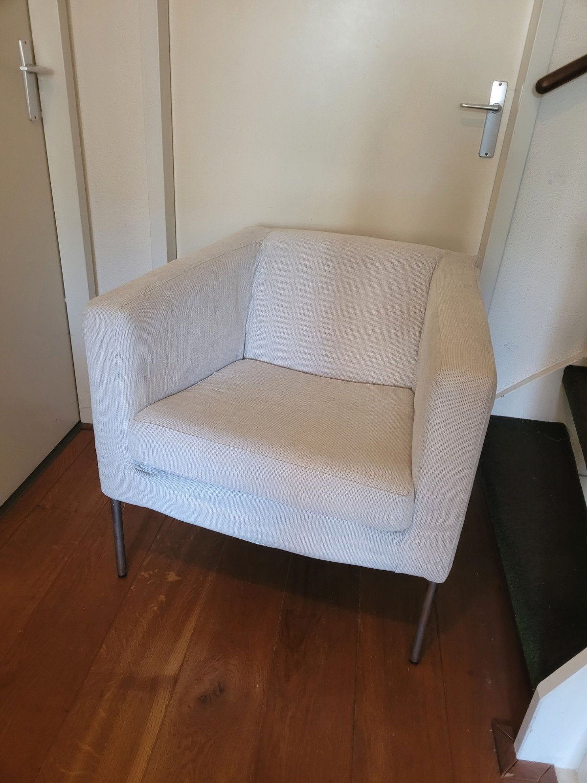 IKEA fauteuil - Comfortabele stoel voor elk interieur, Huis en Inrichting, Ophalen, Gebruikt, Modern, Scandinavisch, 75 tot 100 cm