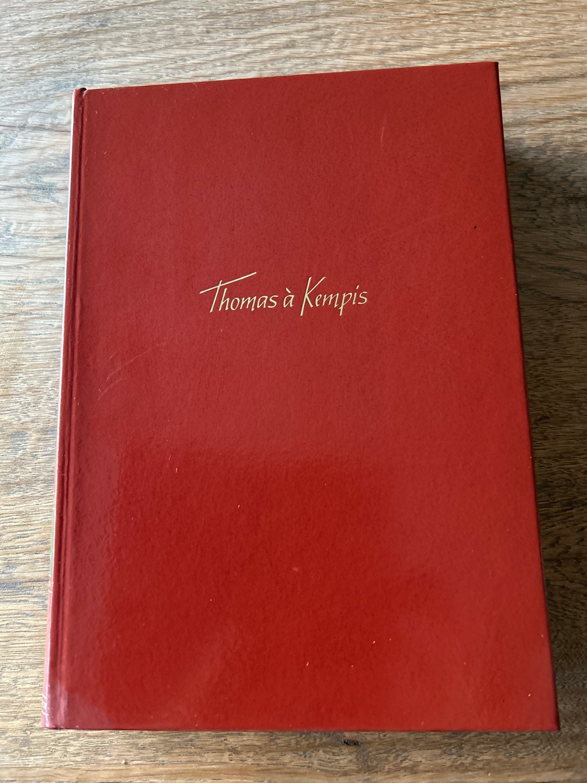Thomas à Kempis - Navolging van Christus (rood), Boeken, Ophalen of Verzenden, Gelezen, Christendom | Katholiek