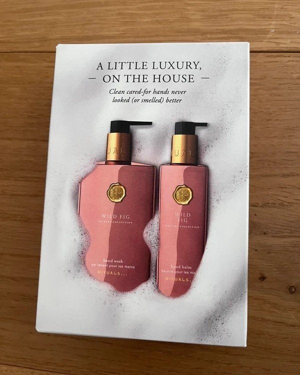 Keuken setje van Rituals Wild Fig zeep en hand crème, Ophalen of Verzenden, Nieuw, Overige typen