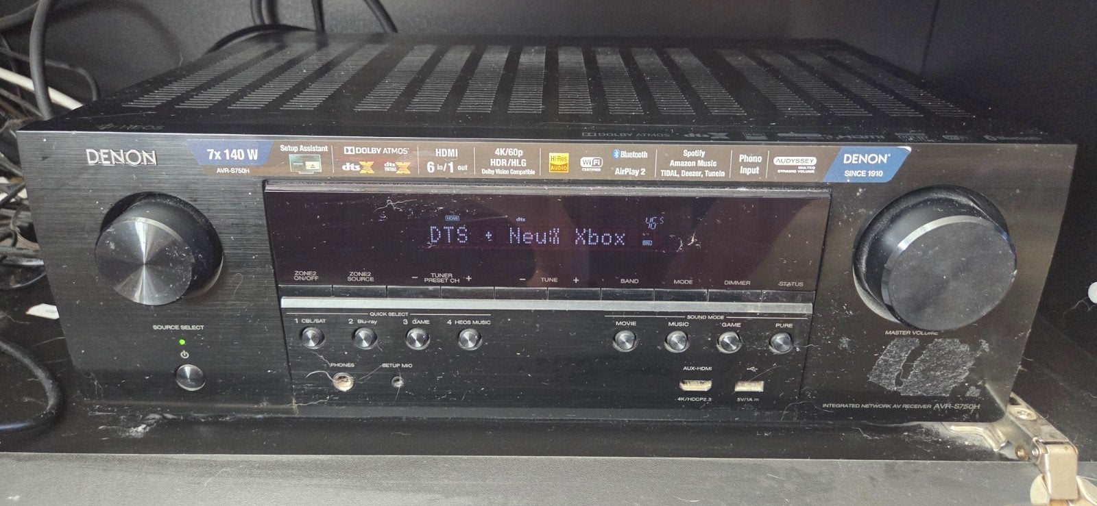 Denon AVR-S750H met 7 harman Kardon speakers en subwoofer, Ophalen, Gebruikt, Overige merken
