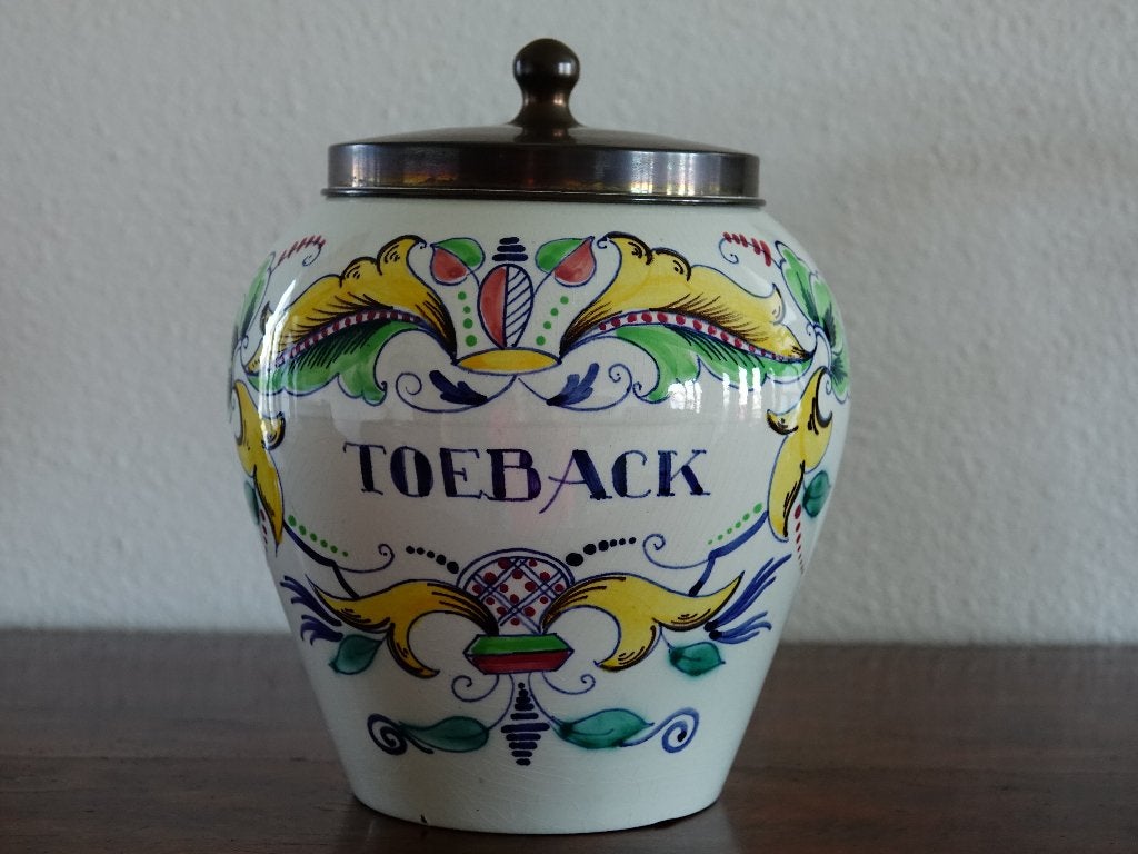 Antieke Goudse Tabakspot - Goedewaagen Model 1423, Ophalen of Verzenden