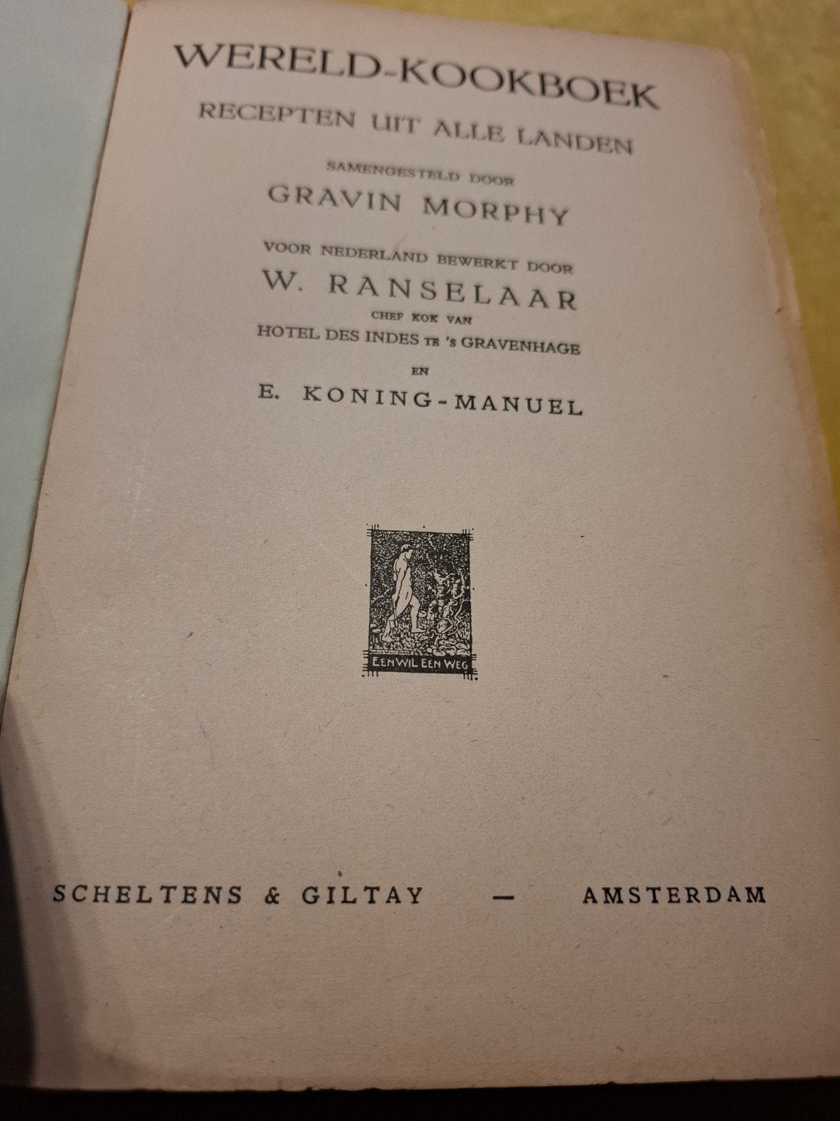 Wereld-Kookboek: Recepten uit alle landen - Gravin Morphy, Gelezen, Voorgerechten en Soepen, Ophalen of Verzenden, Europa