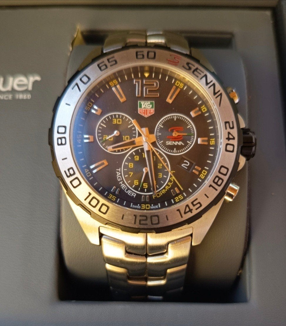 TAG Heuer Formula 1 Senna Special Edition CAZ1013 - Full Set, Ophalen of Verzenden