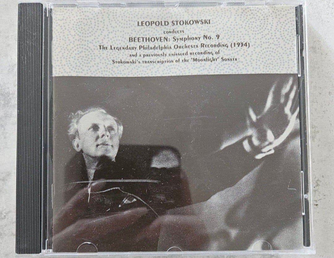Leopold Stokowski - Beethoven: Symphony No. 9 (1934 Recordin, Ophalen of Verzenden, Classicisme, Gebruikt, Orkest of Ballet