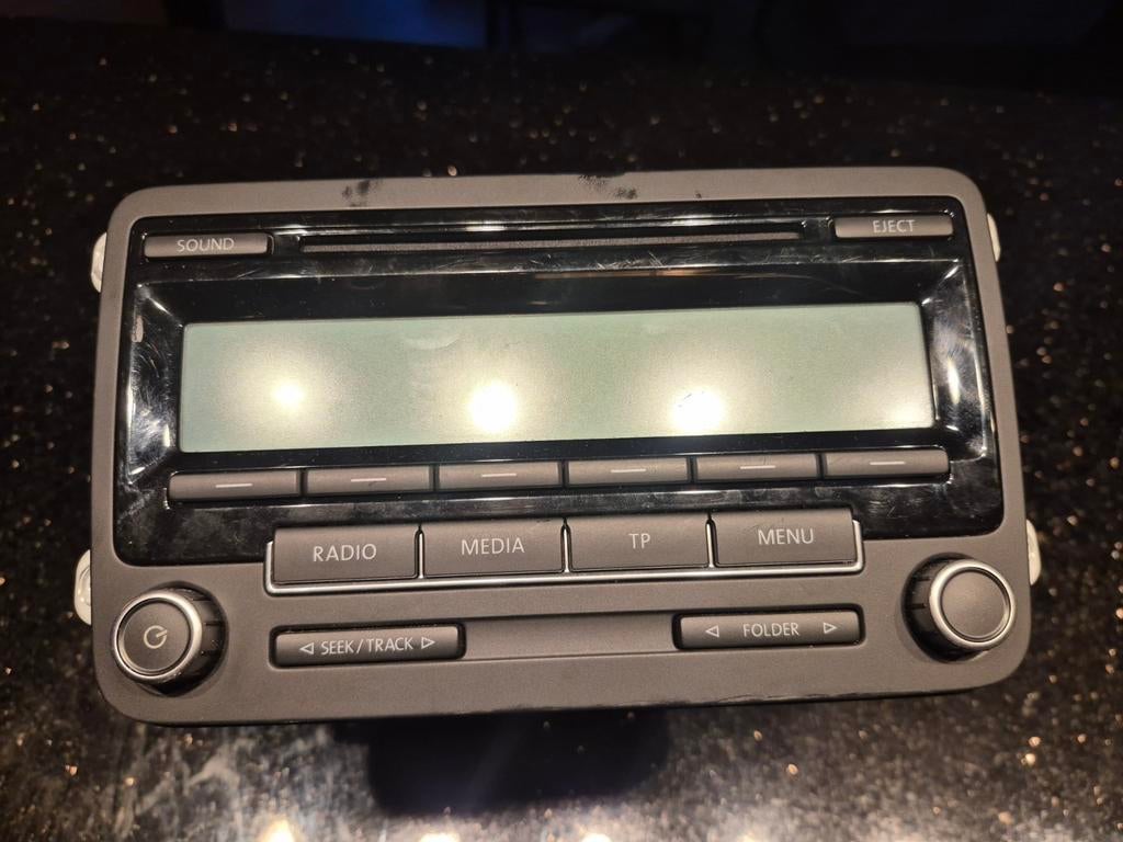 VW RCD 310 Radio CD Speler - Origineel Onderdeel, Auto diversen, Autoradio's, Ophalen of Verzenden, Gebruikt