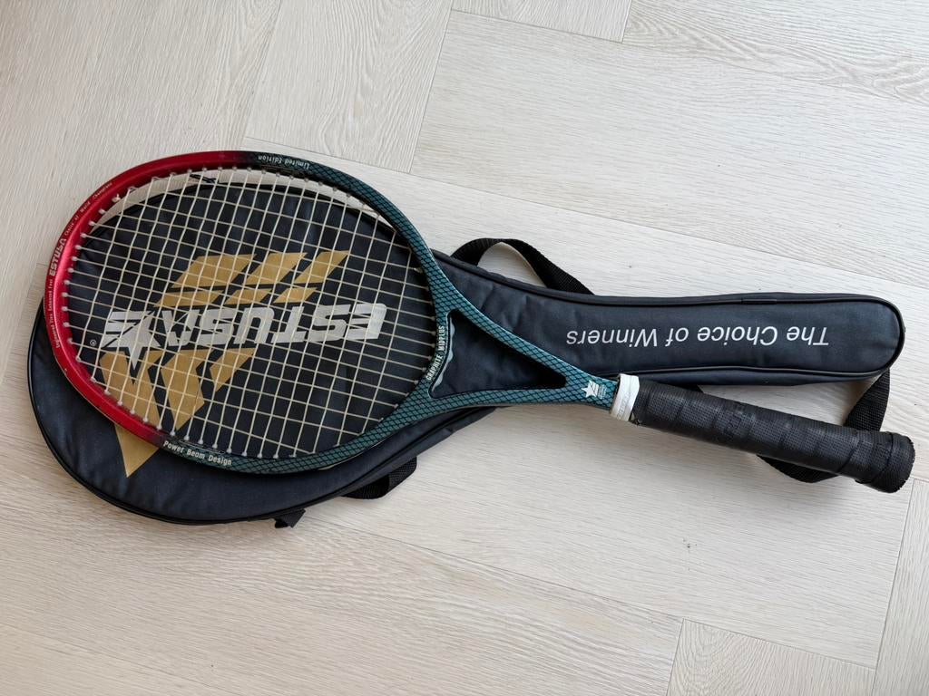Estusa Power Beam Braided Limited Edition tennisracket, Gebruikt, Ophalen of Verzenden, Racket, L2