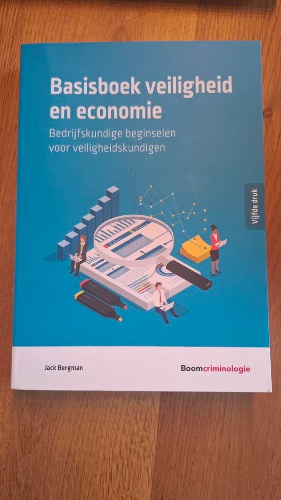 Basisboek veiligheid en economie - Zo goed als nieuw, Boeken, Studieboeken en Cursussen, Jack Bergman, Zo goed als nieuw, Gamma