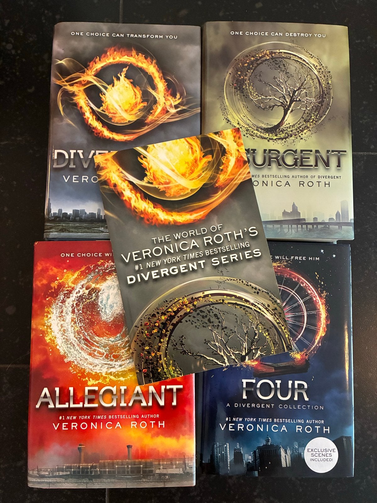 Divergent Hardcover boeken Engels - Veronica Roth (5 boeken), Boeken, Ophalen, Zo goed als nieuw