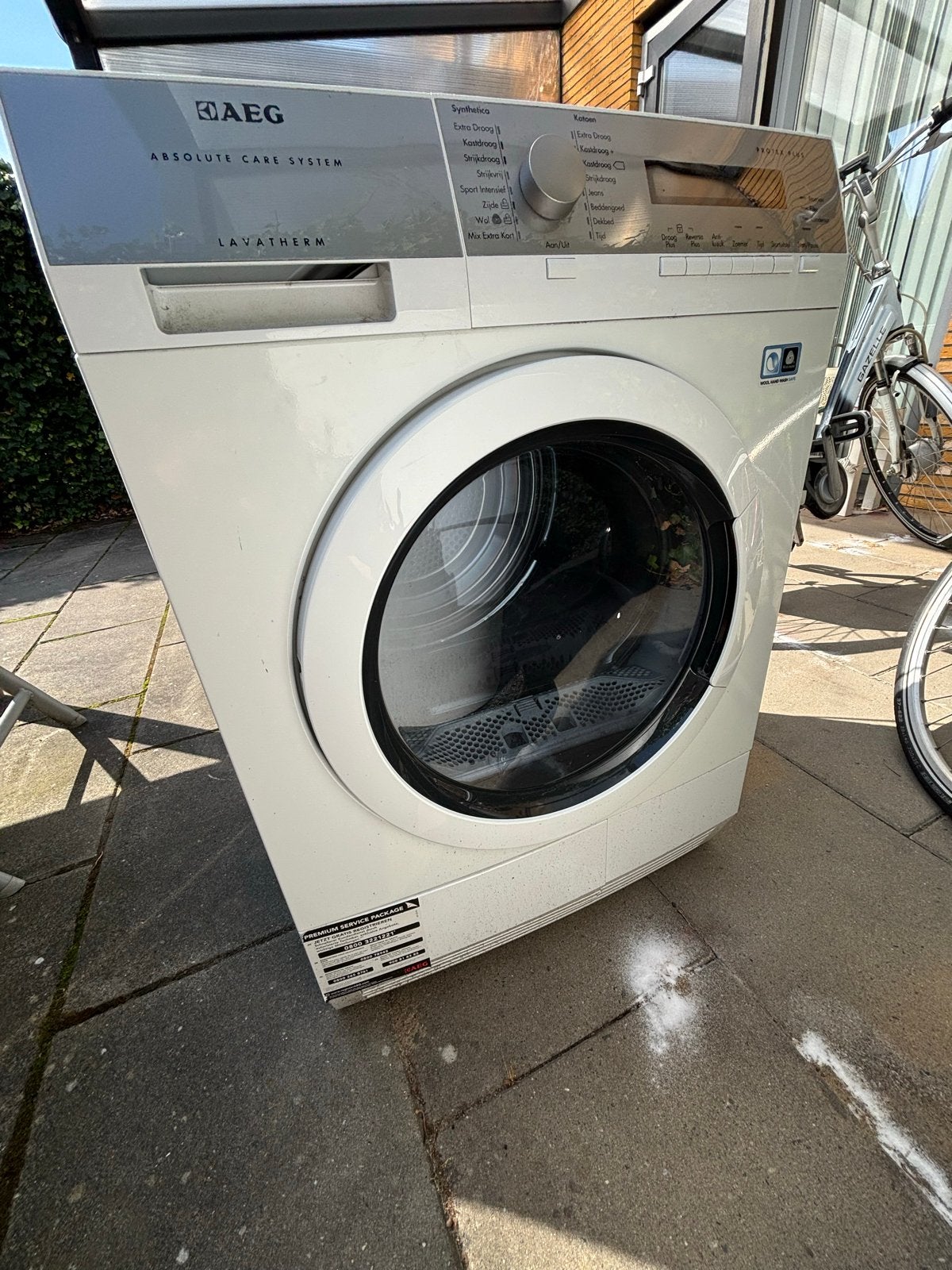 AEG Lavatherm Protex Plus wasdroger (Niet werkend), Ophalen, 6 tot 8 kg, Voorlader, Niet werkend
