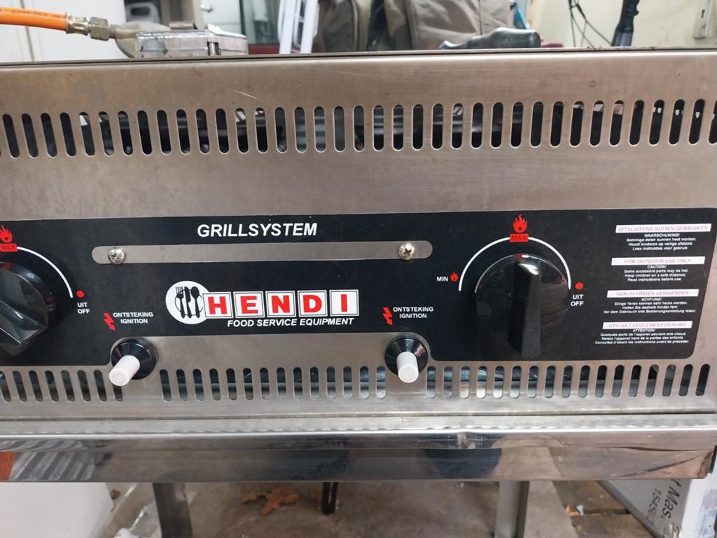 Hendi Grill System - Gasbarbecue voor Horeca, Ophalen of Verzenden, Gebruikt
