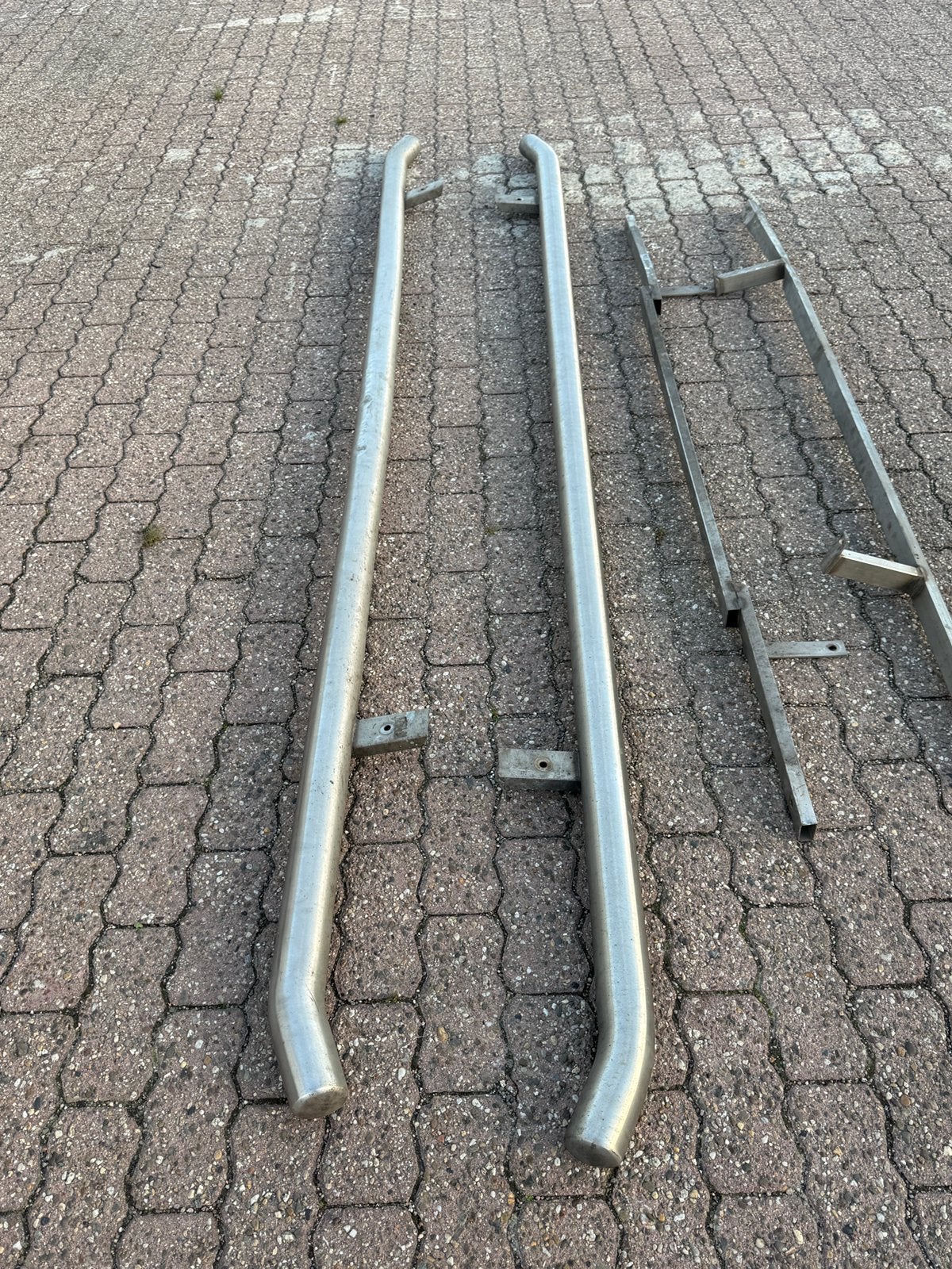 Sidebars reno trafic L2, Ophalen, Voor, Renault, Bumper