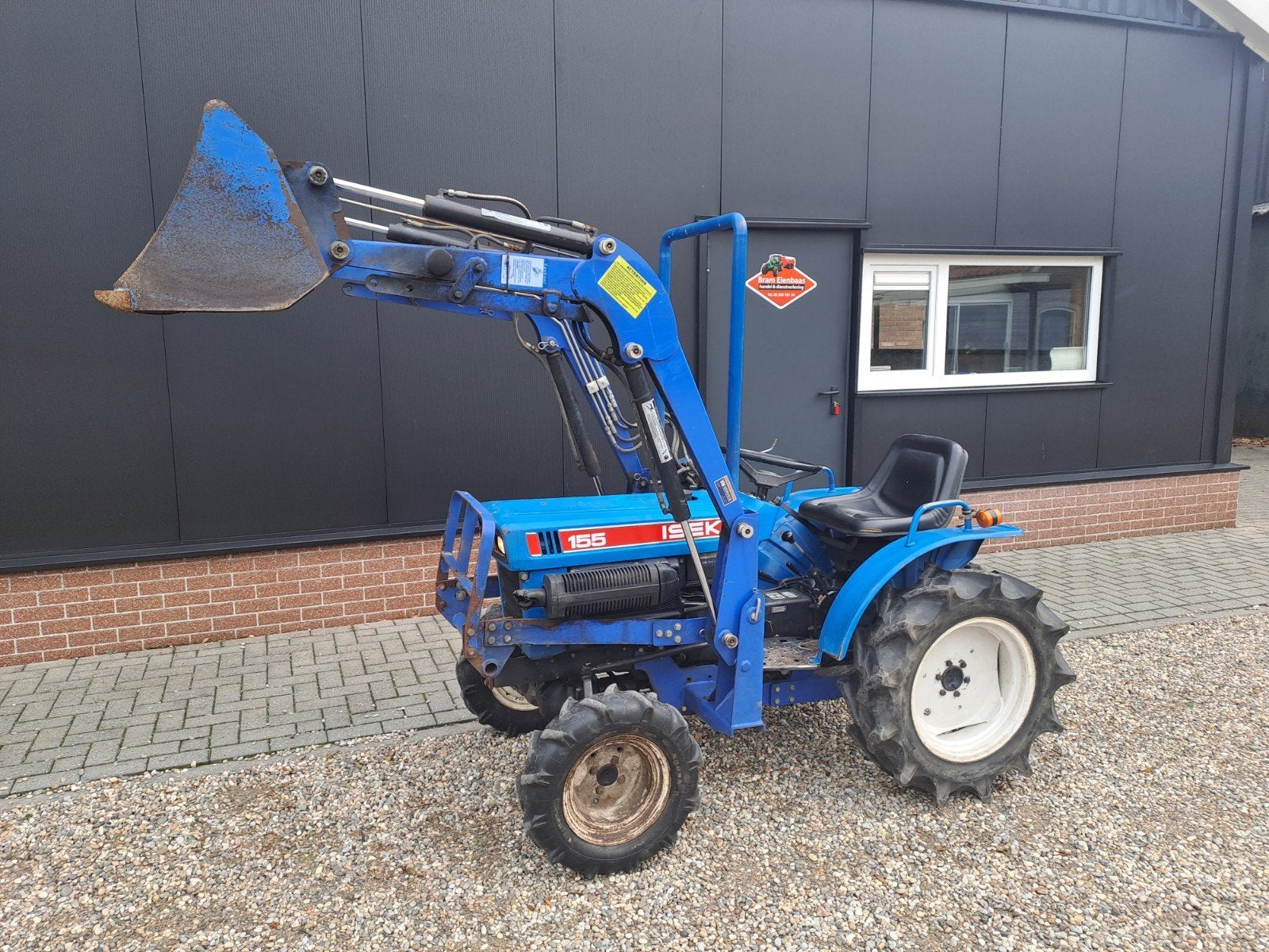 Iseki 155 Compact Tractor met Voorlader - Gebruikt, Gebruikt, Tot 2500, Tot 80 Pk, Ophalen