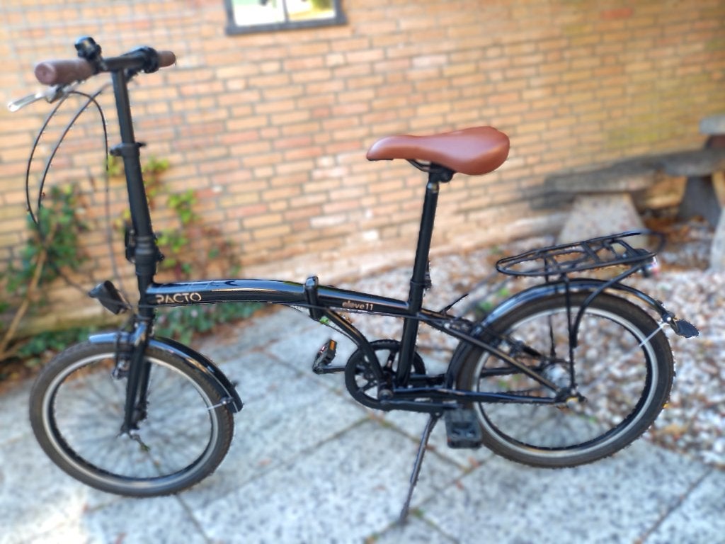 Vouwfiets 20" Pacto, Ophalen, 20 inch of meer, Velgrem, Versnellingen