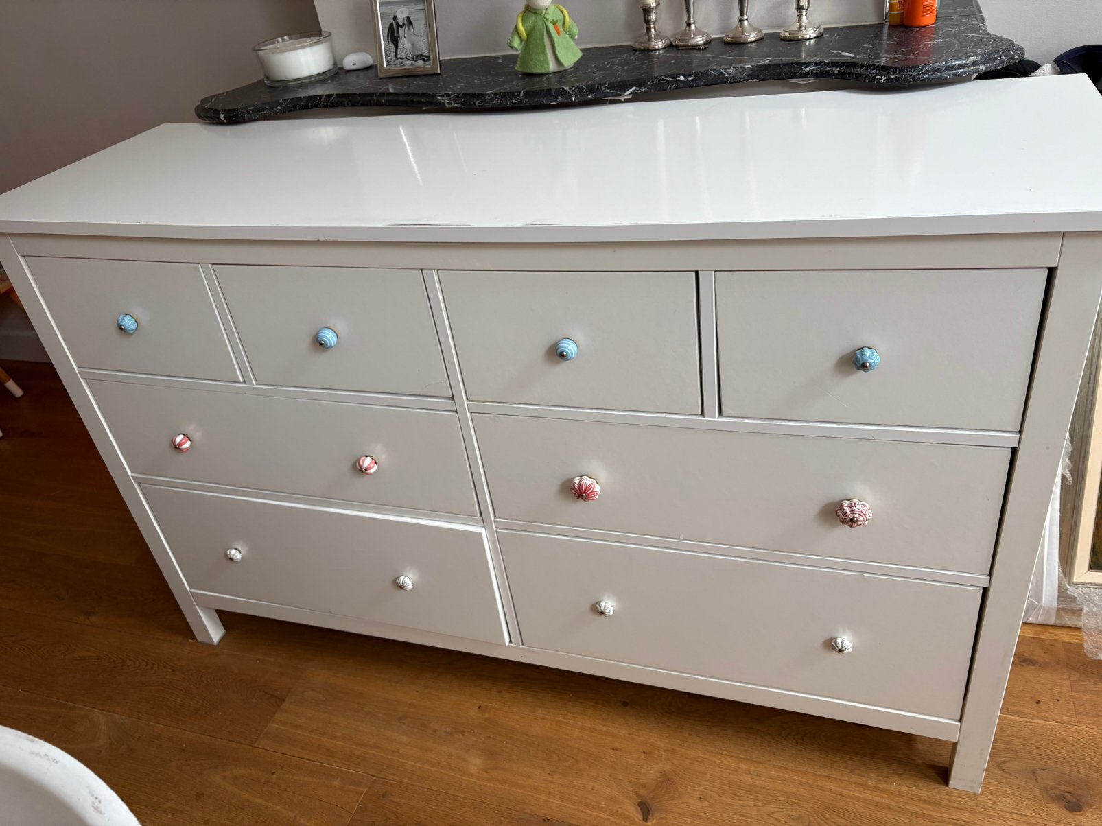 Ikea hemnes ladekast, Ophalen, Gebruikt, 5 laden of meer, Minder dan 100 cm